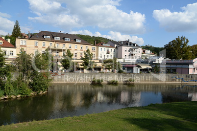 Saale in Bad Kissingen