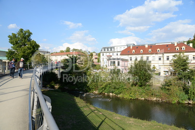 Saale in Bad Kissingen