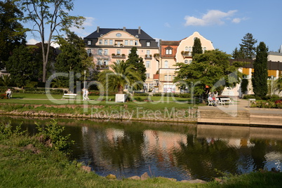 Saale in Bad Kissingen