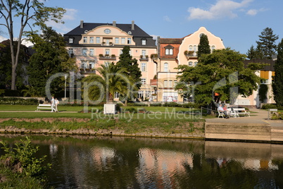 Saale in Bad Kissingen