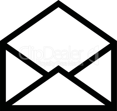 Email symbol letter icon - vector.