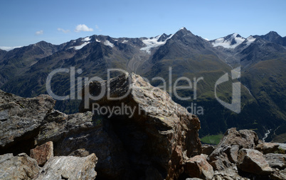 Auf dem Wilden Mannle, Ötztaler Alpen