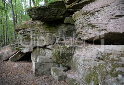 Felsen bei Bad Kissingen