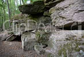 Felsen bei Bad Kissingen