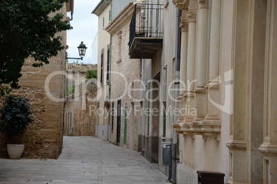 Gasse in Alcudia, Mallorca