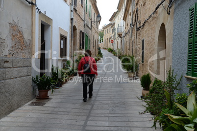 Gasse in Alcudia