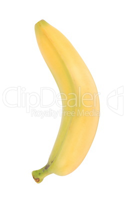 Yellow Banana Isolated on white