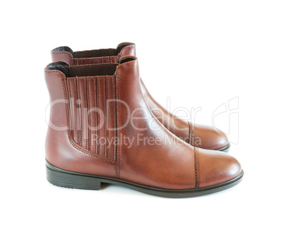 pair women's leather boots