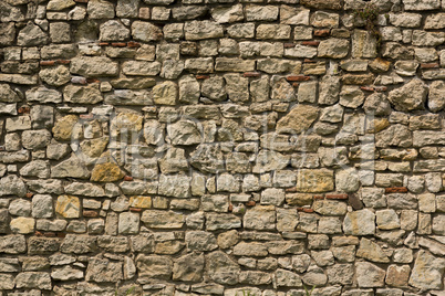 texture of the old stone wall