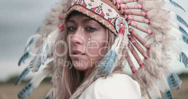 Indian etnic woman