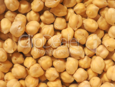 Chickpeas beans vegetables