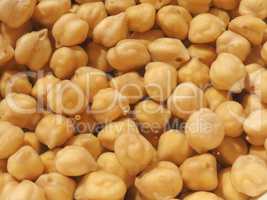 Chickpeas beans vegetables
