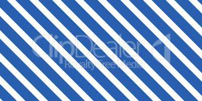 Diagonale Streifen blau weiß