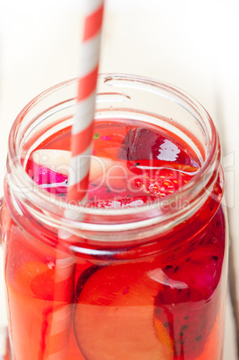 fresh fruit punch drink