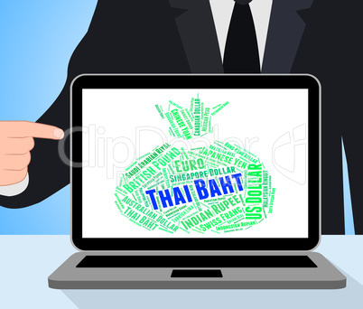 Thai Baht Represents Forex Trading And Currencies