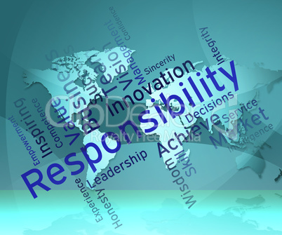 Responsibility Words Means Obligations Duties And Responsibiliti