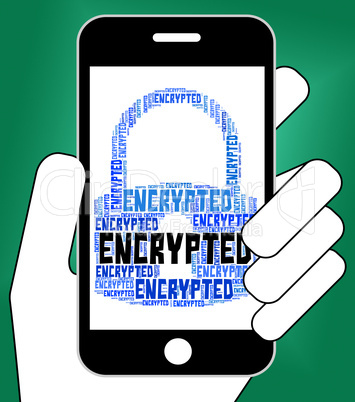 Encrypted Word Means Encryption Words And Password