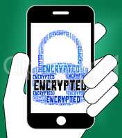 Encrypted Word Means Encryption Words And Password