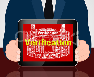 Verification Lock Indicates Guaranteed Authentic And Authenticit