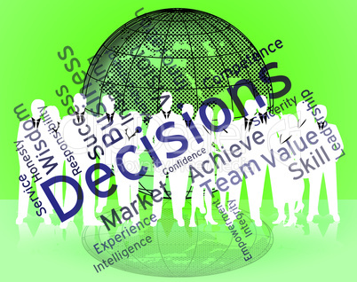 Decision Words Indicates Choice Choices And Deciding