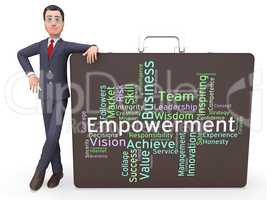 Empowerment Words Indicates Spur On And Empowering