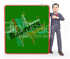 Business Words Means Importing Selling And Export