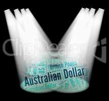 Australian Dollar Means Worldwide Trading And Currencies