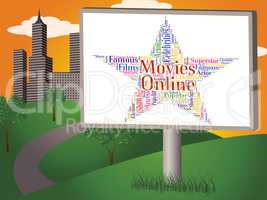 Movies Online Means World Wide Web And Cinema