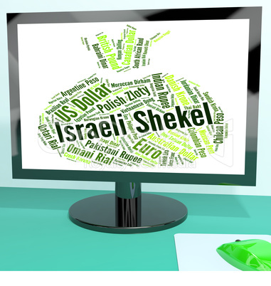 Israeli Shekel Represents Foreign Exchange And Currencies