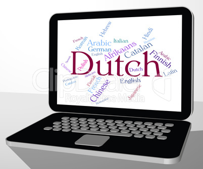Dutch Language Means The Netherlands And Foreign