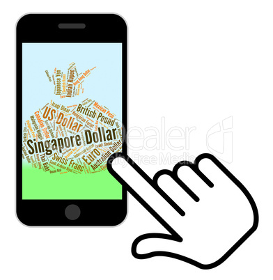 Singapore Dollar Means Worldwide Trading And Broker