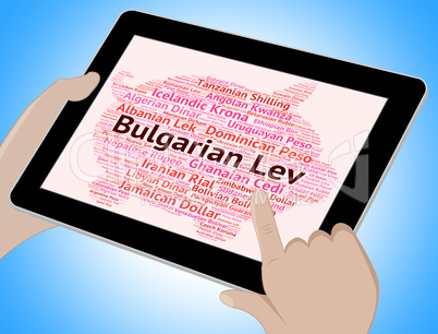 Bulgarian Lev Indicates Worldwide Trading And Bgn