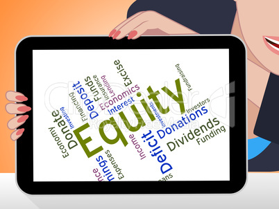 Equity Word Shows Fund Words And Wordcloud