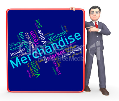 Merchantise Words Indicates Sale Produce And Products