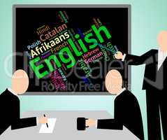 English Language Represents Learn Catalan And Dialect