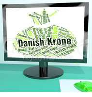 Danish Krone Represents Exchange Rate And Currency