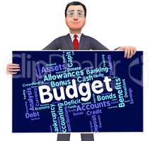 Budget Words Indicates Budgets Accounting And Costing