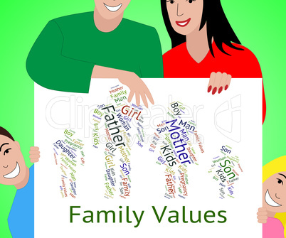 Family Values Shows Blood Relation And Children