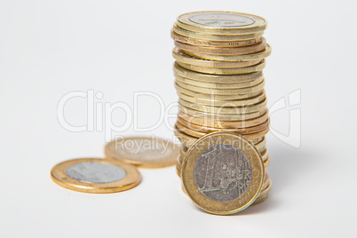 Euro coins