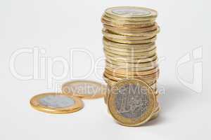 Euro coins