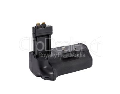 Battery grip for modern DSLR camera