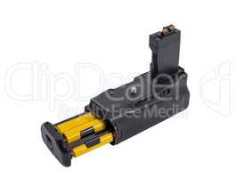 Battery grip for modern DSLR camera