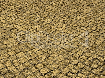 Stone floor sepia