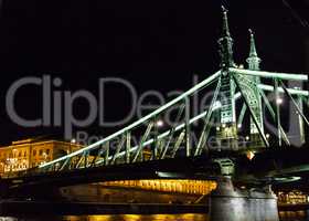 Liberty bridge in Budapest .
