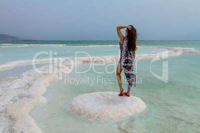 Girl at the Dead Sea