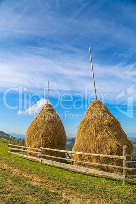 Haystack Mountain was shot in a sunny day