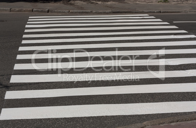 Zebra crossing traffic walk way road photo