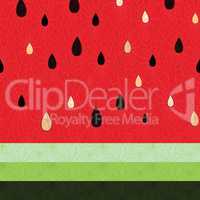 Seamless watermelon pattern