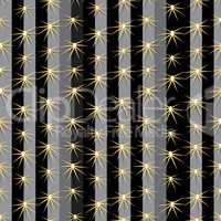 Cactus plants texture seamless pattern background