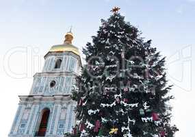 Christmas time in Kyiv photo